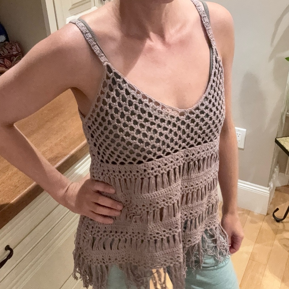 Ella Moss crochet top